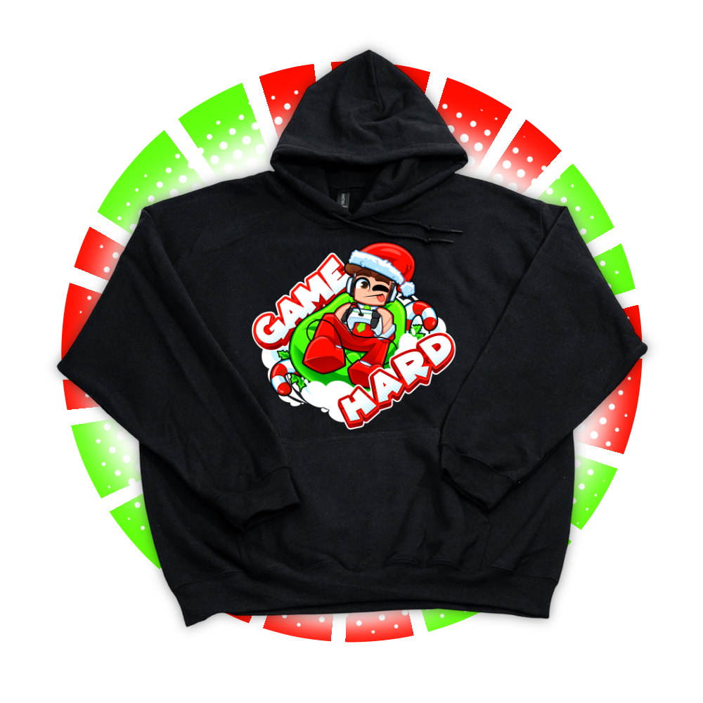 Hanorac Game Hard Craciun