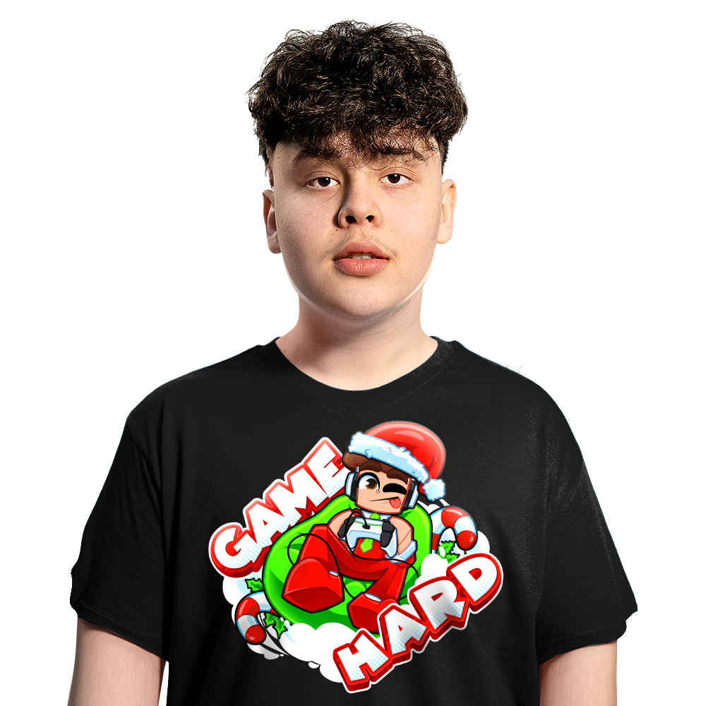 Tricou Game Hard Craciun