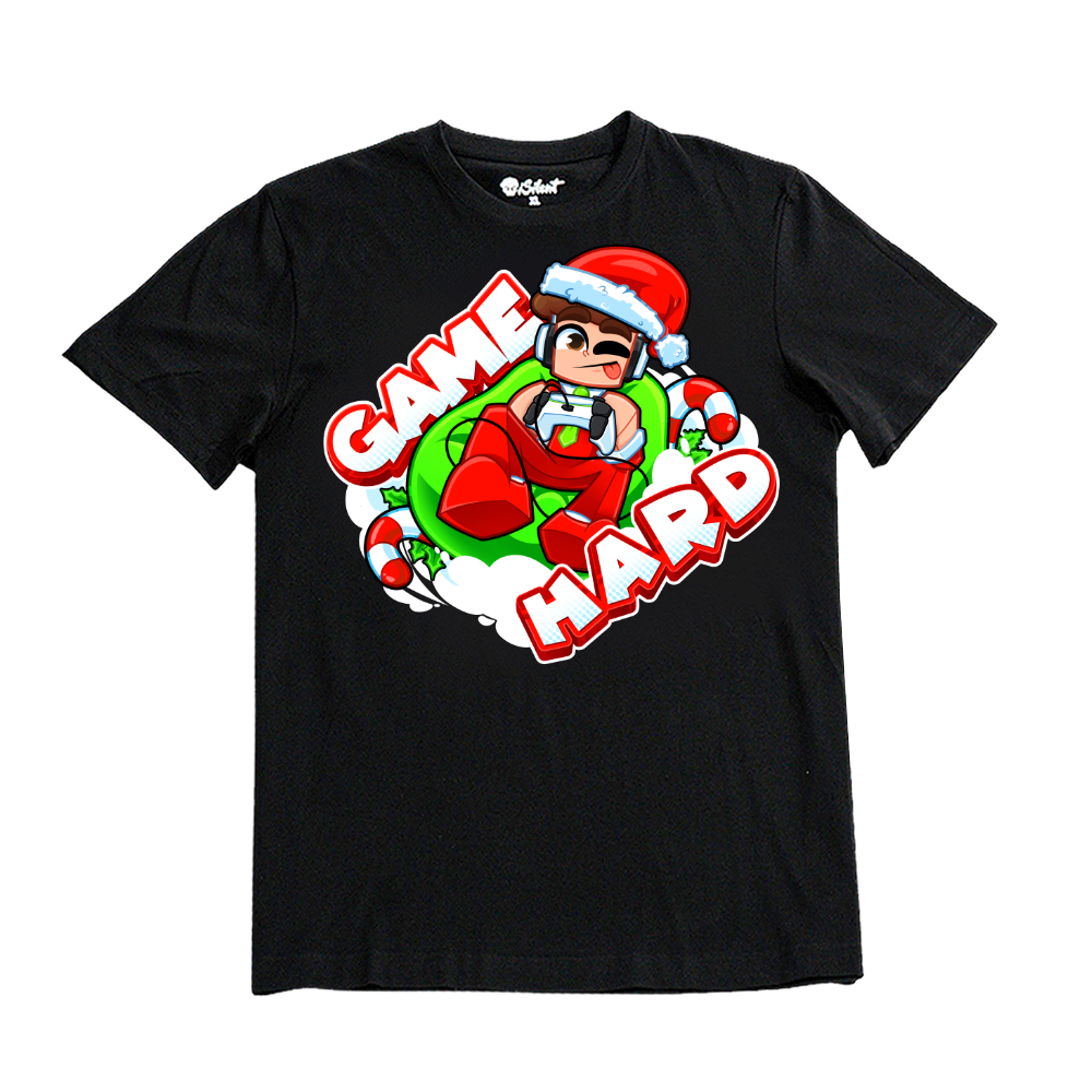 Tricou Game Hard Craciun