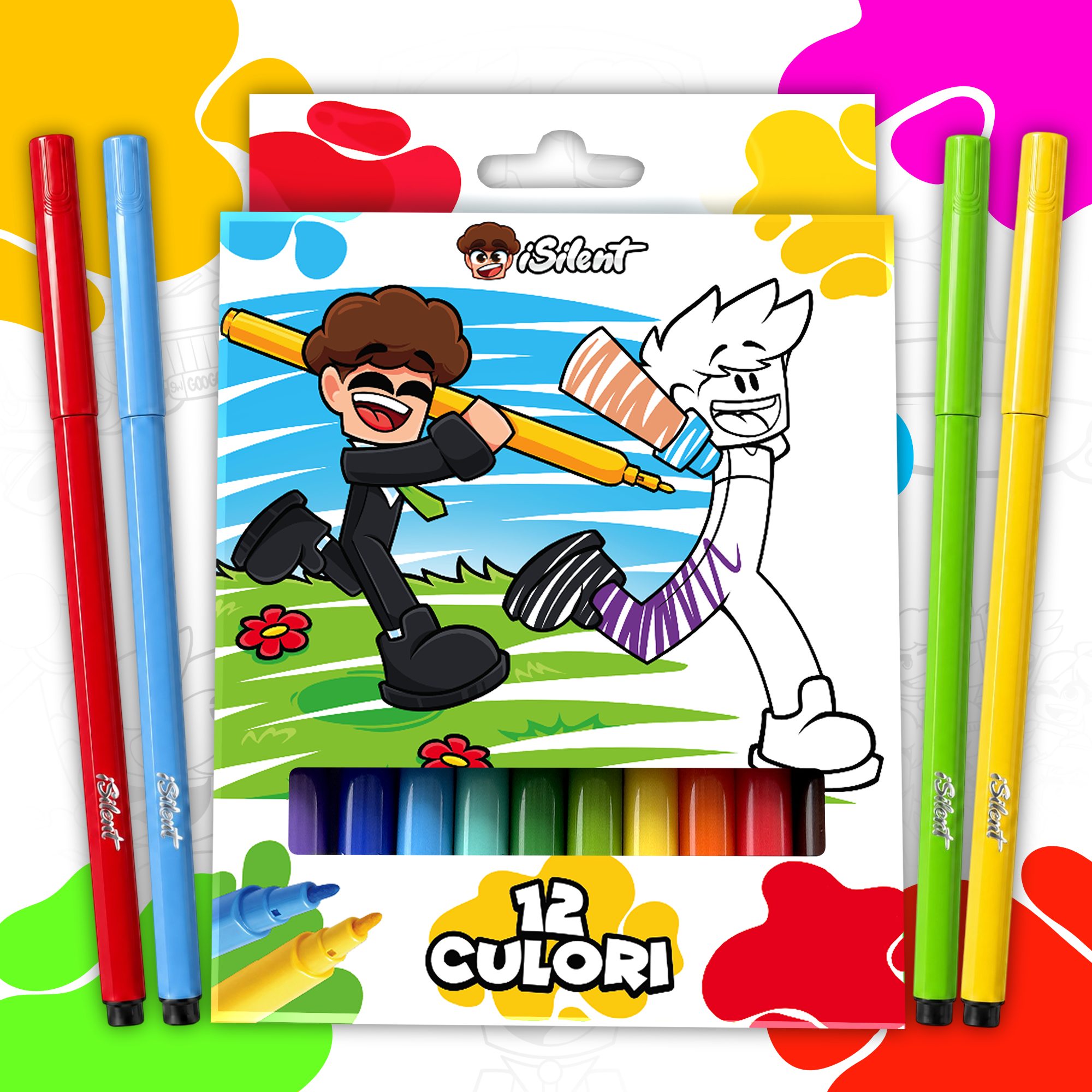 Set *NOU* 12 Carioci iSilent