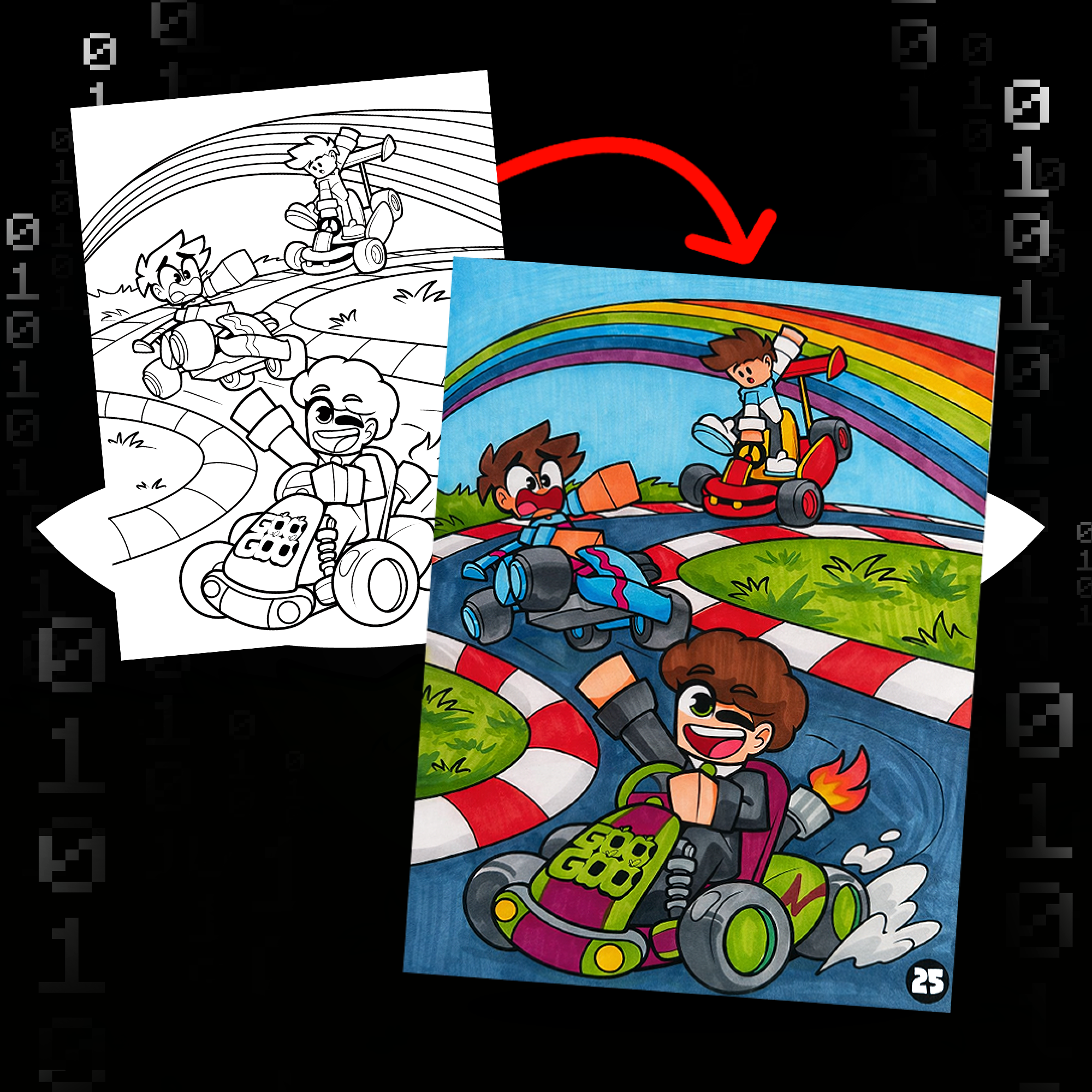 Carte de colorat by iSilent