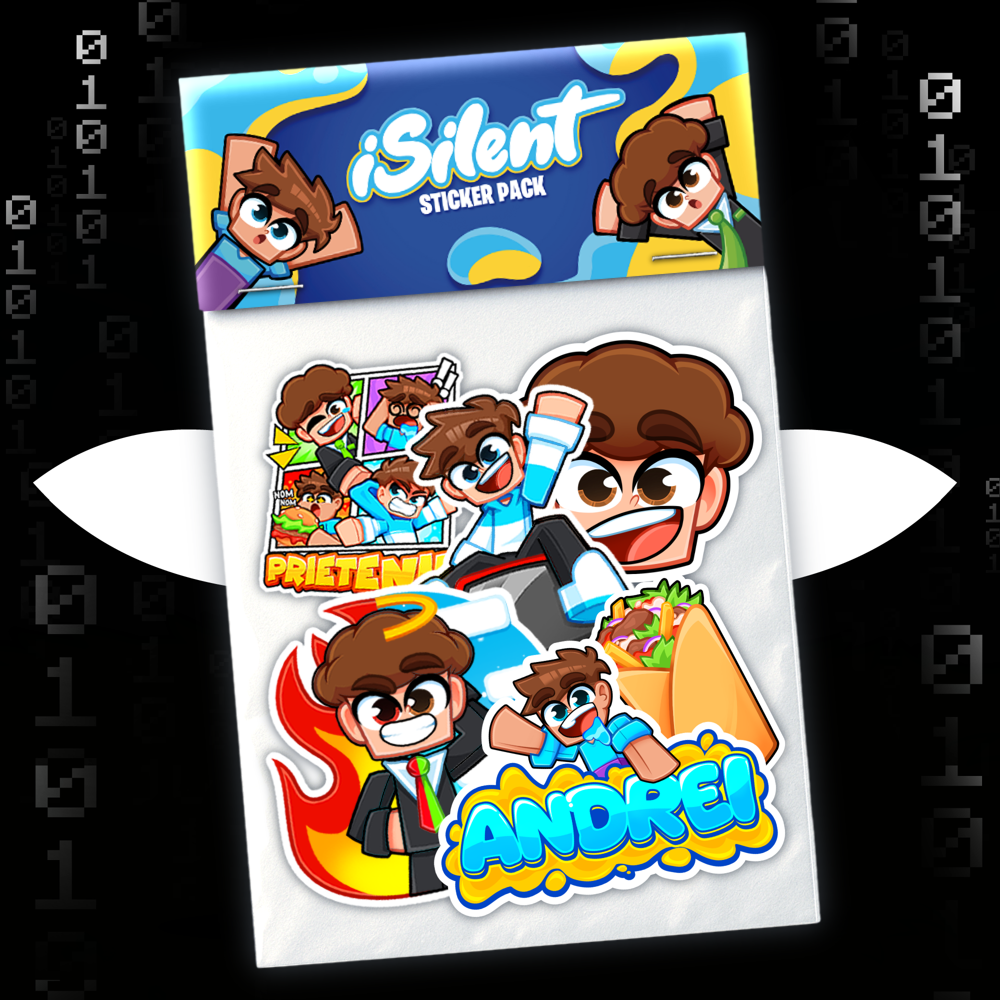 iSilent Sticker Pack!
