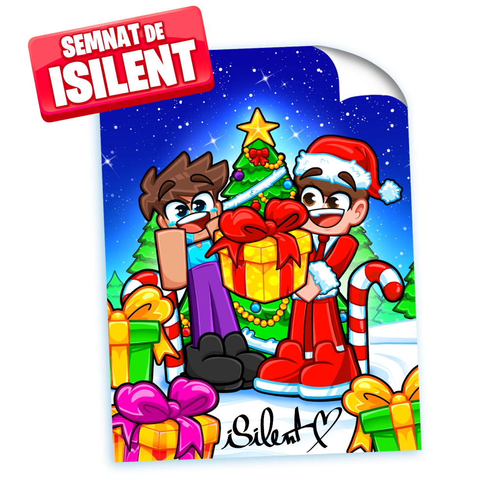 Poster iSilent Craciun - SEMNAT