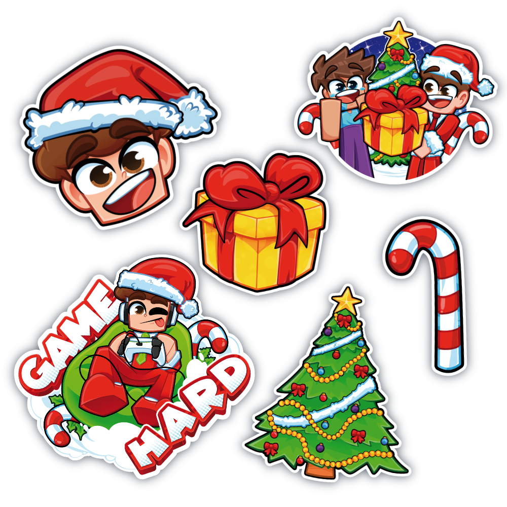 iSilent Christmas Sticker Pack!
