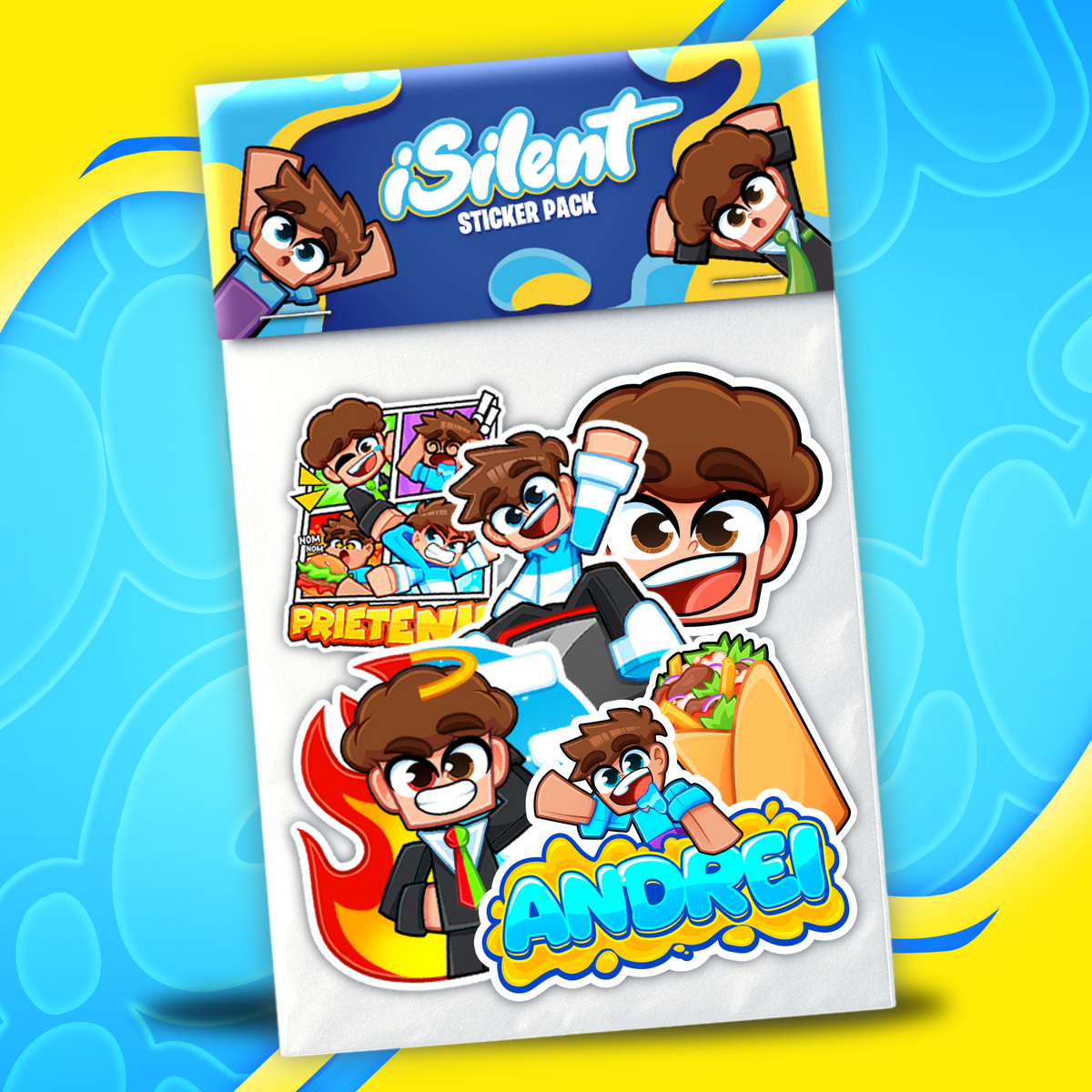 iSilent Sticker Pack!